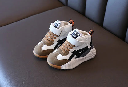 Kids Sneakers Sport Running Casual Breathable Shoes Spring Autumn Baby Boys Soft Non-Slip Children Sport Shoes Basketball Shoes