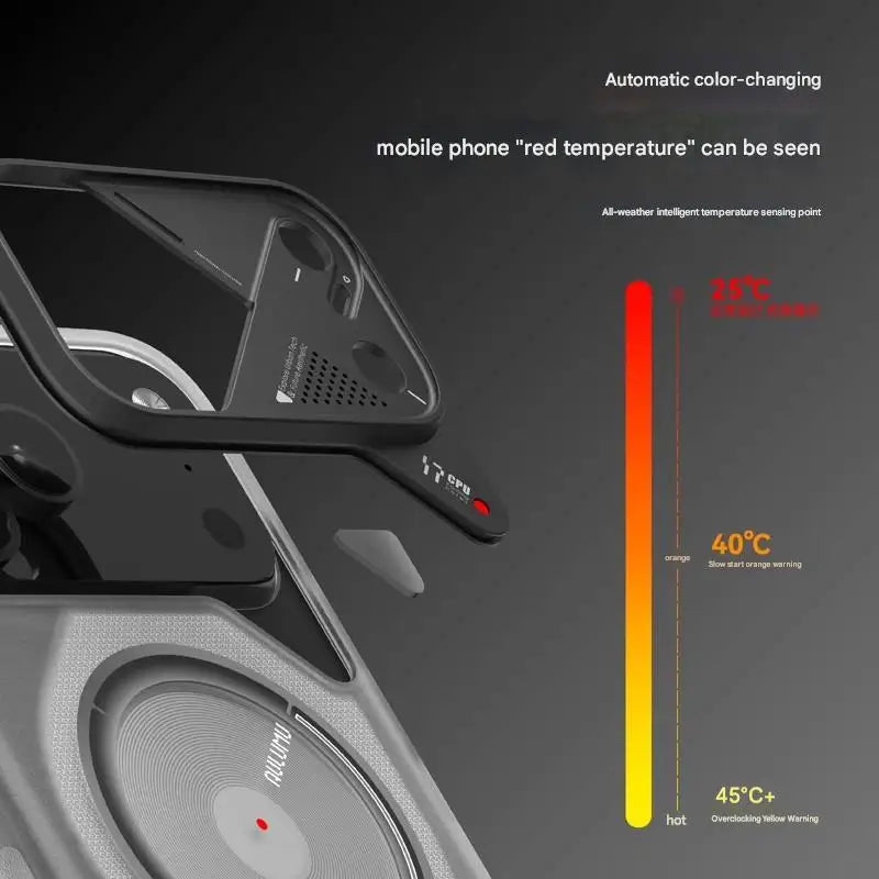 Frosted Mobile Phone Case for IPhone 17 Pro Max Luminous Translucent Full-Inclusive Anti-fall Magnetic Phone Case Unique