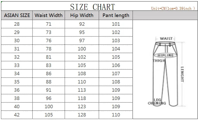 98% Cotton Casual Pants Men Straight Loose High Waist Business Stretch Trousers Mens Solid Color Full Length Pants Man Plus Size