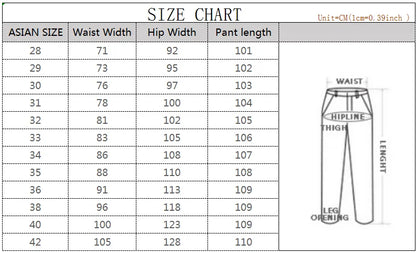 98% Cotton Casual Pants Men Straight Loose High Waist Business Stretch Trousers Mens Solid Color Full Length Pants Man Plus Size