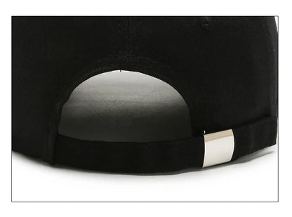 Fashion Korean Letter MY Baseball Cap 3D Embroidery Dad Hat Men
