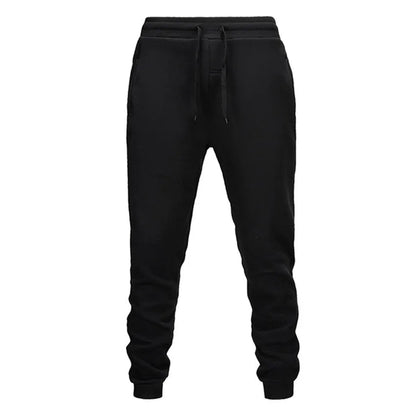 Autumn and winter Keep warm Men Compression pants Running Fitness Tight Sport Training Jogging Solid Lace Up Slim Trousers
