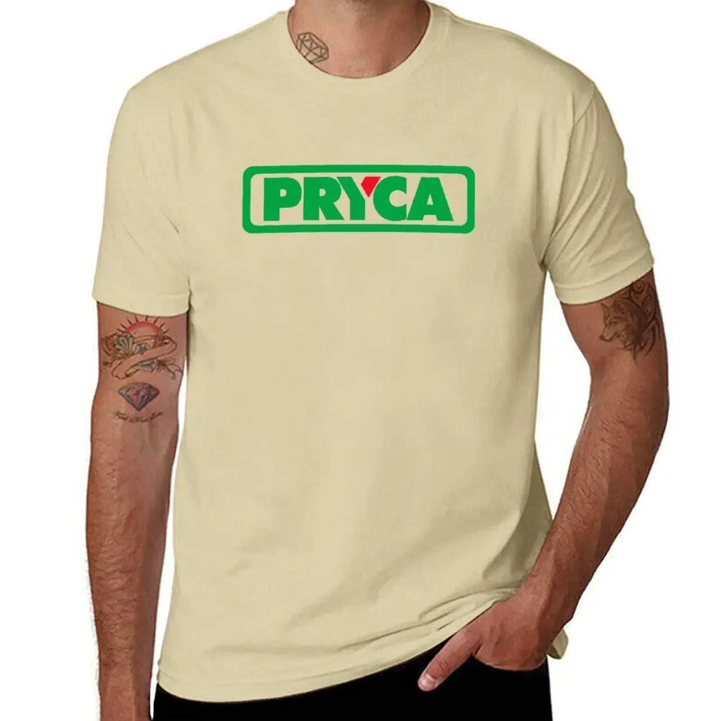 New Pryca T-Shirt kawaii clothes customs design your own outfits for men