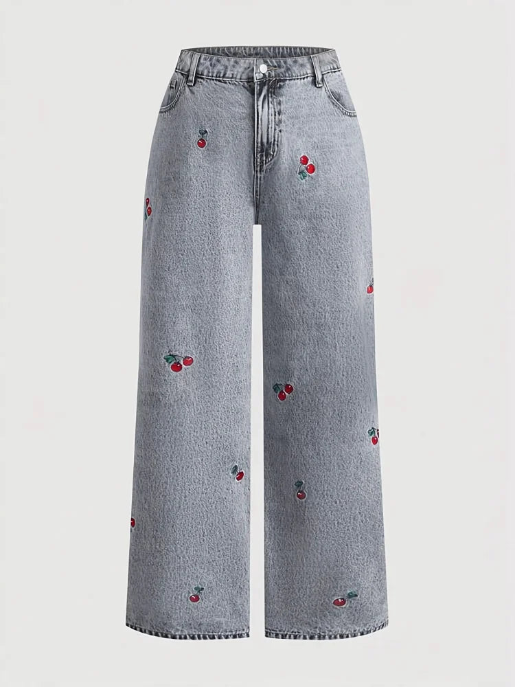 Y2k Jeans Baggy High Waisted Jeans Ladies Denim Woman Pants