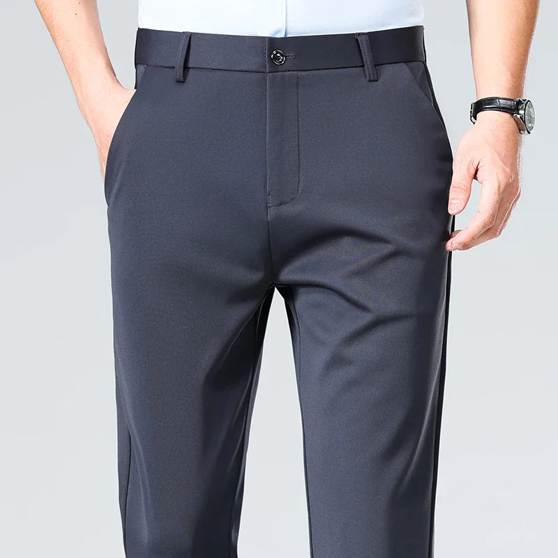 Four-Way Stretch Business Casual Pants for Men, Spring/Autumn Dress Pants, Men's Trousers, Formal Pants, Casual Elastic Dress Pa