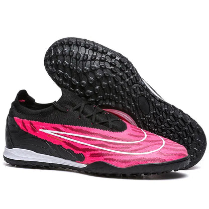 Men Training Football Boots Non-Slip Soccer Shoes Outdoor Cleats Futsal Breathable Sneakers Unisex Comfortable FG/TF Ultralight
