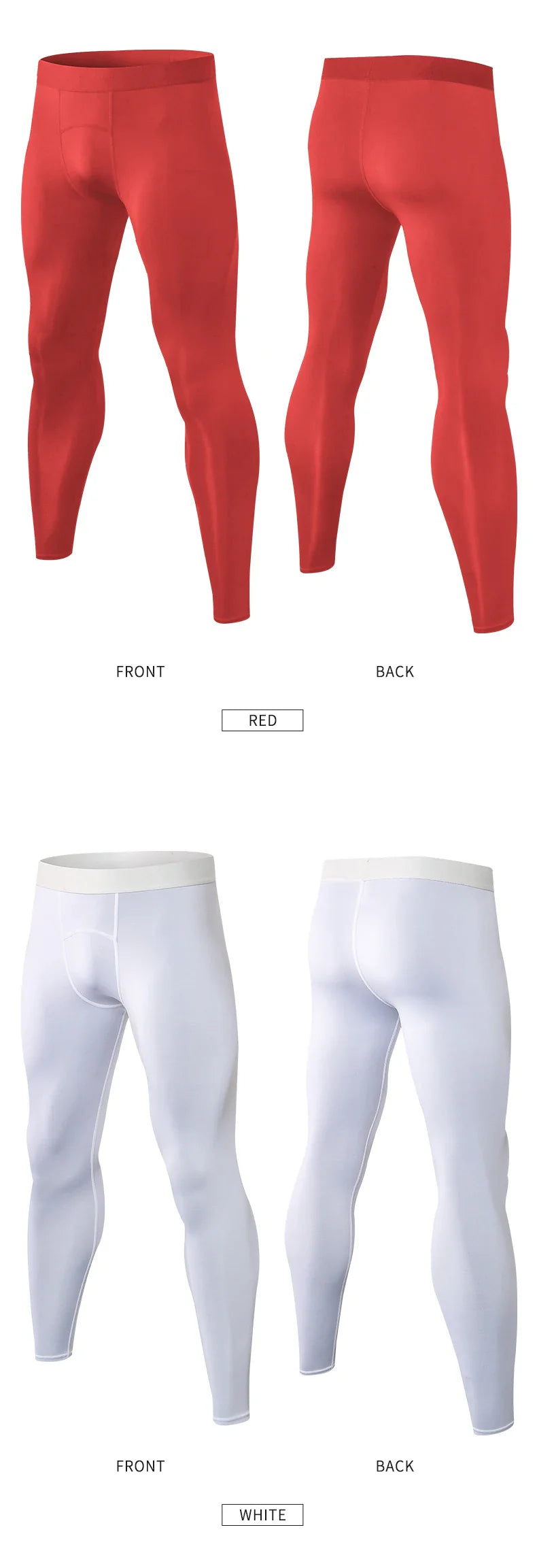 Men's Running Leggings Quick Dry Gym Fitness Sports Pants Workout Training Jogging Sports Trousers Compression Sport Pants