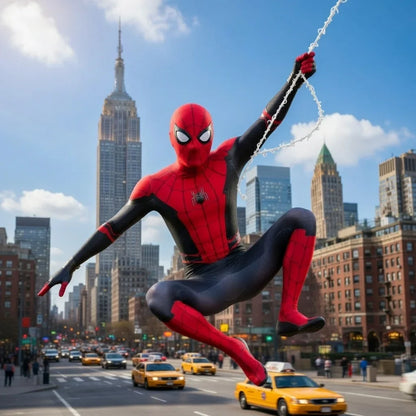 2026 High Quality Superhero Spidermans Costume Bodysuit For Kids Adult Spandex Zentai Halloween Party Cosplay Jumpsuit