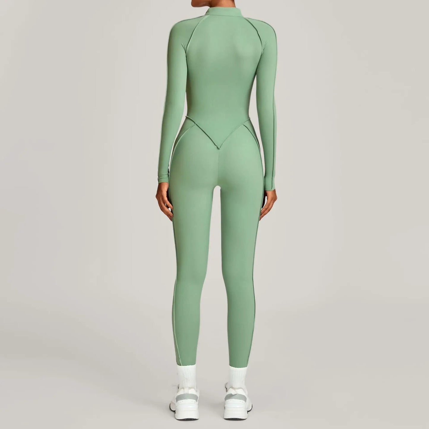 Zipper Short-sleeved Yoga Sports Fitness Jumpsuits Sets Without Chest Pad Tight Bodysuits Shorts Gym Workout Clothes for Women