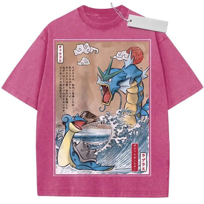 T Shirt Man Women Anime Short Sleeve Tee Summer 2026 Streetwear Casual Tops Y2k Clothes