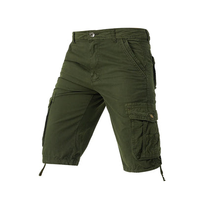 No Belt Camouflage Camo Cargo Shorts Men 2024 New Mens Casual Shorts Male Loose Work Shorts Man Military Short Pants Plus Size