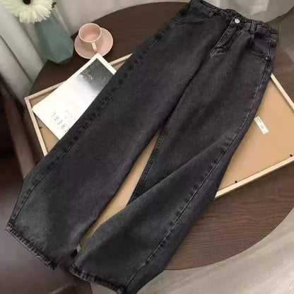 Women's Loose-fit High-waisted Slimming Long Pants