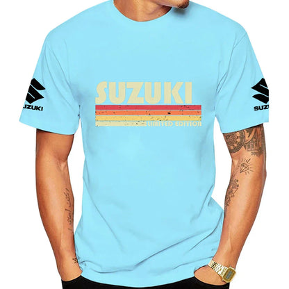 2026 Retro Summer New Fashion 100% Cotton Trendy Men T-shirt Daily Outdoor Sports Party Casual Loose Street Short Sleeve