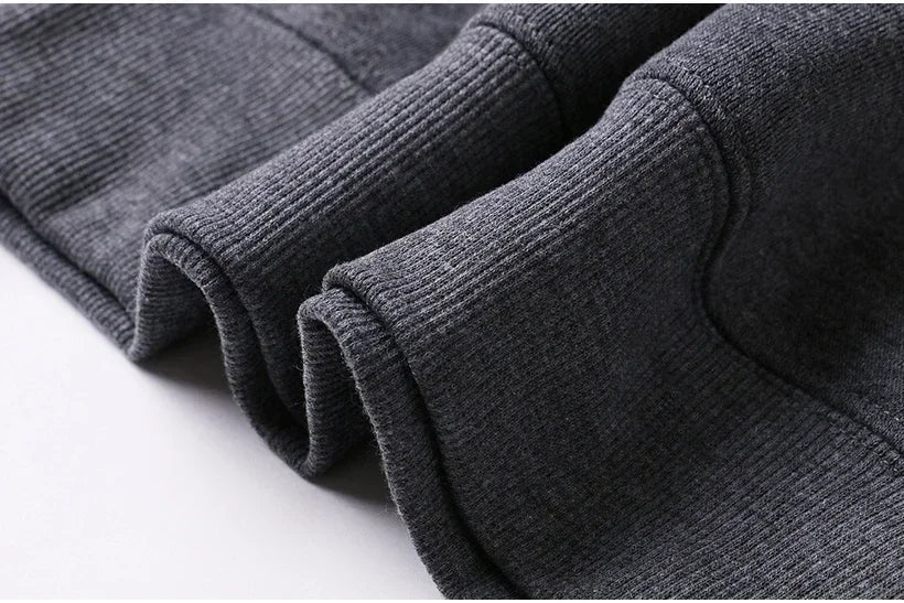 New Men's Fashion Fitness Outdoor Jogging and Casual Sets, Autumn Two-piece Long-sleeved Sweatshirts and Sweatpants for Men