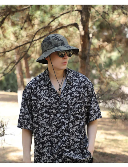 60-65cm Xxl Big Head Hat Men Summer Outdoor Jungle Fisherman Cap Lightweight