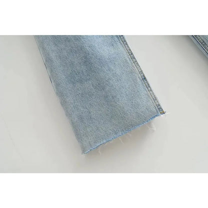 Women's High Waist Jeans Vintage Inspired Daily Uniform