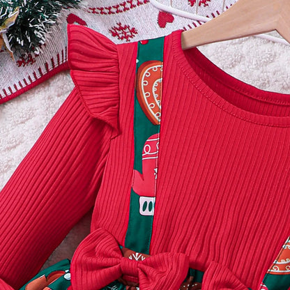 2026 New Year Dresses Princess Dress Red Long Sleeve Flying Sleeve Prom Evening Performance Carnival Christmas Party Clothing