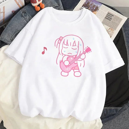 Women's Fun and Cute Cartoon T-Shirt, Y2K Gothic Style Women's Clothing graphic t shirts aesthetic clothes Summer Streetwear