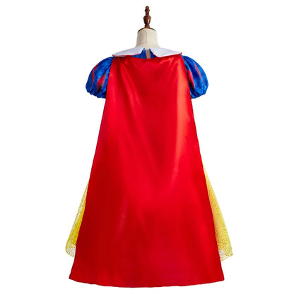 2025 Kid Elsa Anna Costume Girl Birthday Floral Dress Children Snow Queen Performance Fantasy Princess Evening Halloween Costume