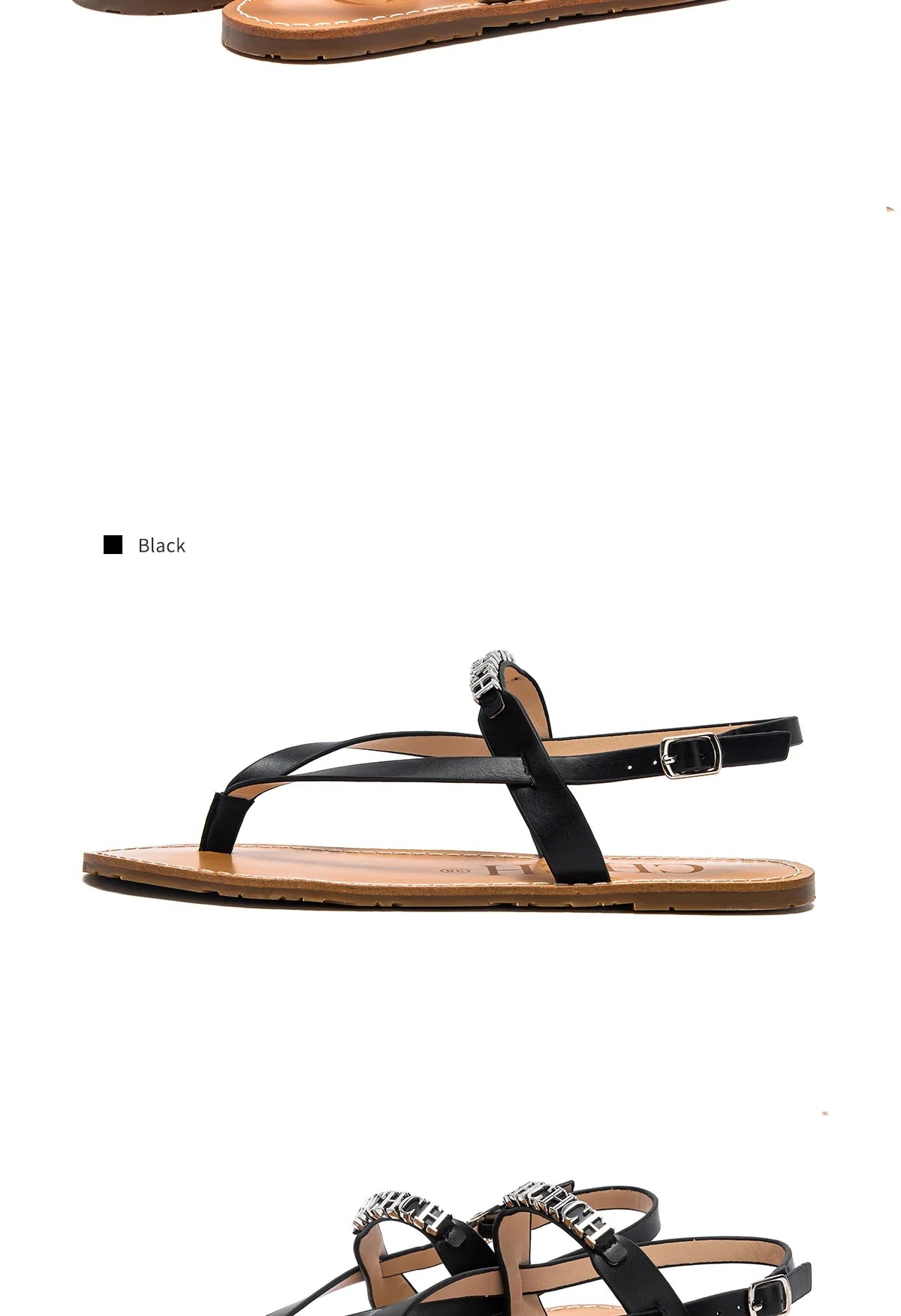Women's Sandals New Simple Flat Bottom Non slip Thin Strip Shoes Beach Women's Shoes