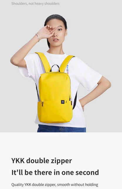 colorful small backpack men's and women's shoulder bag outdoor waterproof ultra-lightweight student portable sports bag