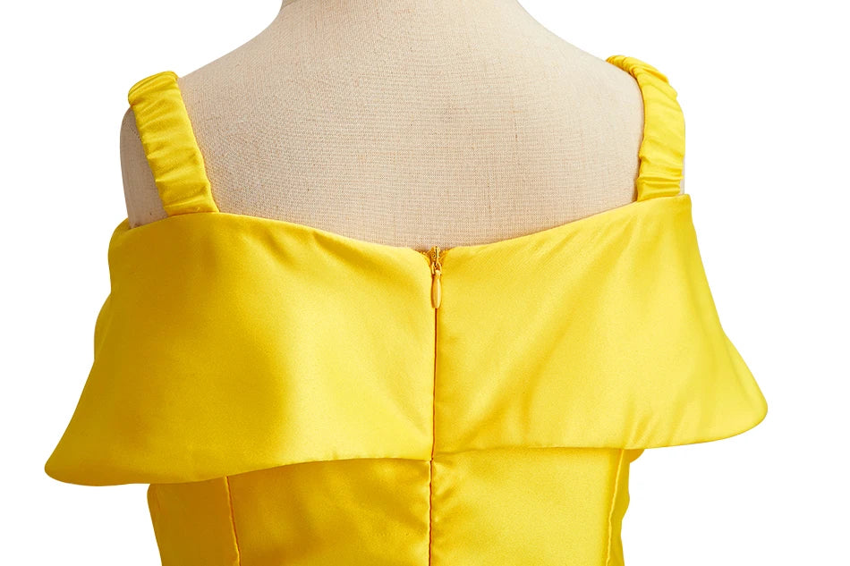 Vestido da Anna e Elsa para Meninas, Fantasia Cosplay Infantil de Halloween, Vestidos de Princesa para Crianças, Festa de Aniversário Elegante, Roupas de Carnaval 3-10 Anos