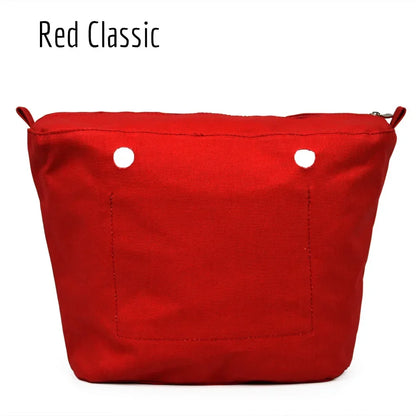 New Waterproof Inner Bag Organizer Insert Zipper Pocket for Classic Mini Obag Canvas Material for O Bag