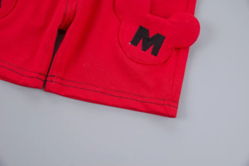 2026 Summer Baby Boys Girls Short Sleeve T-shirt+Shorts Sets Clothes Kids Cute Cartoon Clothing Outfits Children Sports Suits