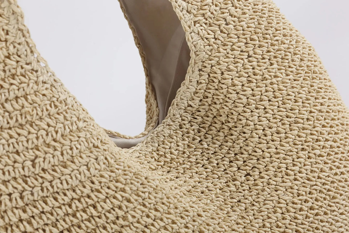 2023 Fashion Rattan Women Shoulder Bags Wikcer Woven Female Handbags Large Capacity Summer Beach Straw Bags Casual Tote Purses