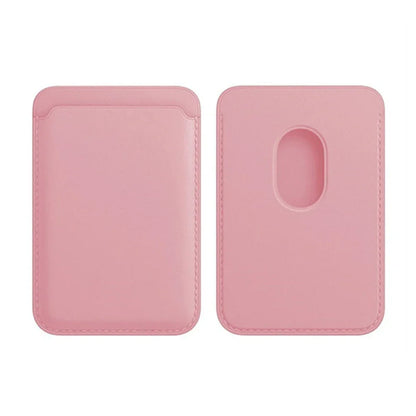 For Magsafe Wallet Card Holder Case For Apple iPhone 17 16 15 14 13 12 Pro Max Magnetic Leather Bag Adsorption Cover Accessory