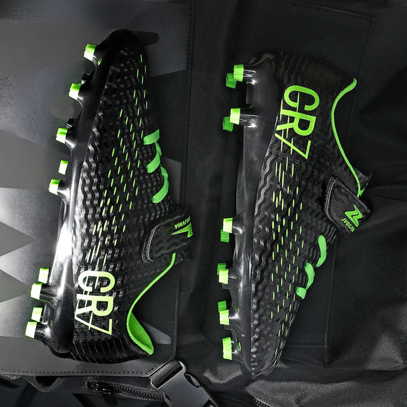 New Men Kids Football Boots Grass Boys Professional Non-Slip Ultralight Cleats Match Soccer Shoes Training Shoes Drop Shipping