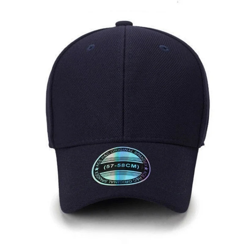 High Quality Baseball Cap Man Fitted Closed Full Cap Mesh Cap Outdoor Breathable Sports Cotton Sun Male TruckerHat Gorras Hombre