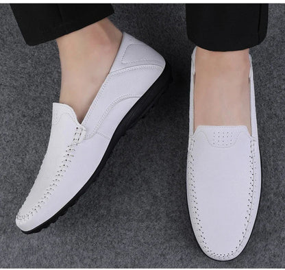 2025 shoes men's lazy one-pedal spot solid color men's shoes summer men shoes British cross-border large-size casual