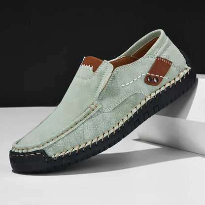 Spring Handmade Men Shoes Casual Comfortable Men Slip On Loafers Men Walking Flats Hot Sale Moccasins Tooling Shoes Sneakers