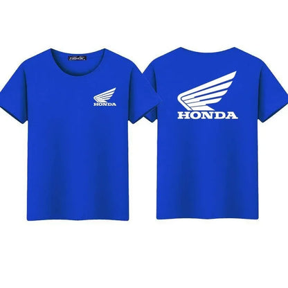 2026 Racing HRC Summer New Men's Fashion 100% Cotton T-Shirt Street Casual Top