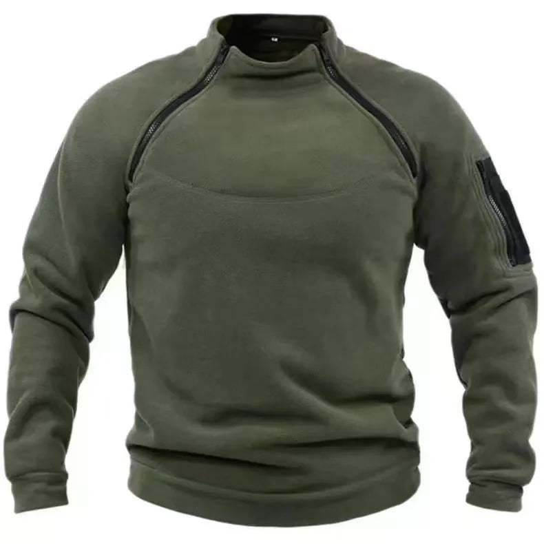 Men Winter Autumn Polar Fleece Tactical Military Combat Cargo Jackets Trekking Hiking Camping Climbing Casual Sweatshirt