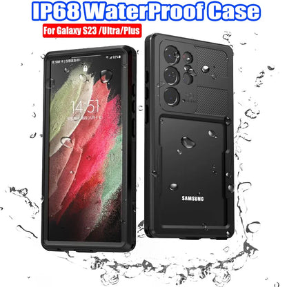 Bluetooth 30 Meter Deep Waterproof Case For iPhone 17 Air 16 15 14 13 12 Pro Max 11 Samsung Galaxy S25 S24 S23 S22 Ultra Note 20