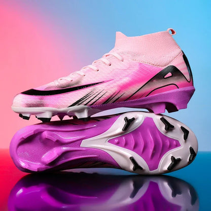 New Men Football Boots Ultralight Training Soccer Shoes Breathable Unisex Professional Wholesale Indoor Futsal Drop Shipping