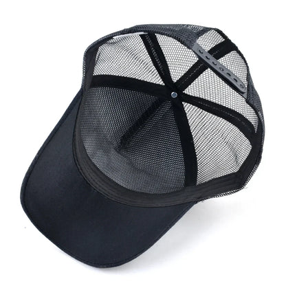 Baseball Cap With Embroidery Wolf Patch Men's Snapback Baseball Hat Four Seasons Outdoor Fashion Visor Caps Women Casual Cap