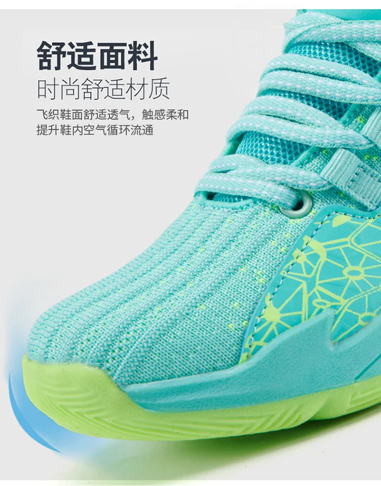 2026 Kids Sneakers Boys Basketball Shoes Children's Casual Shoes Outdoor Training Running Sneakers Child Non-slip Comfortable 8