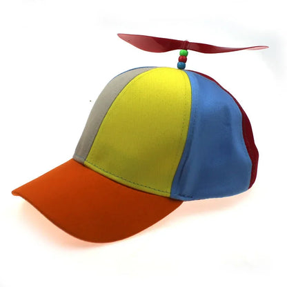 Hat Helicopter Propeller Adventure Dad Hat Rainbow Bamboo Dragonfly Baseball Cap For Adult Kids Boys Girls