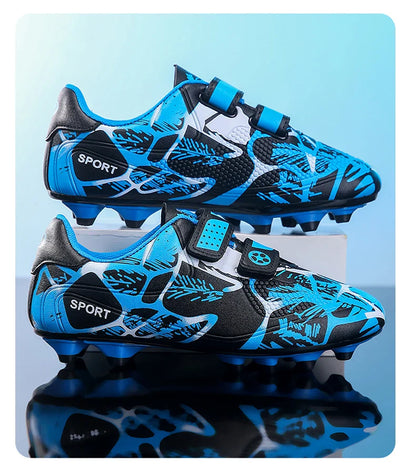 New Men Kids Non-Slip Ultralight Football Boots Professional Cleats Grass Boys Soccer Shoes Match Training Shoes Drop Shipping