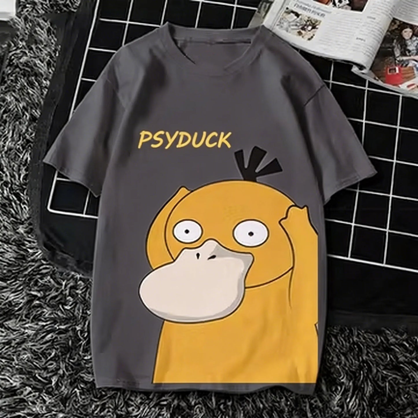 Oversized Anime T Shirt Man Women Cotton Short Sleeve Tee Streetwear Y2k Clothes Casual Top Summer Fashion Unisex