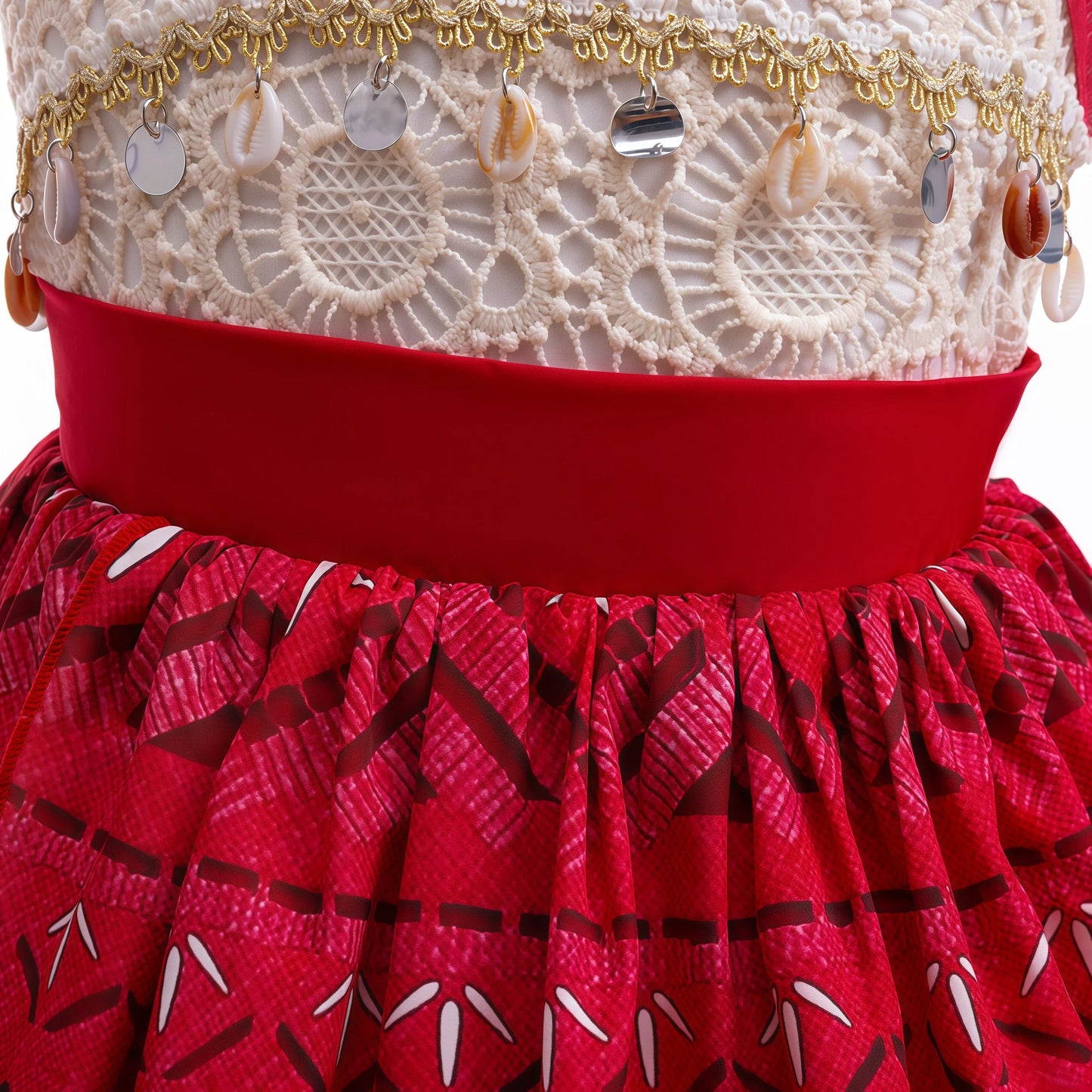 Dress Halloween Birthday Party Adventure Princess Costume Girls Fancy Carnival Clothes Children Vaiana Outfits