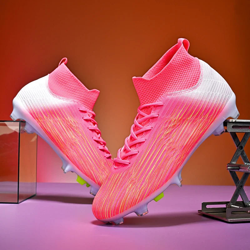 Spiked Comfortable Breathable Competition Soccer Cleats for Training and Matches