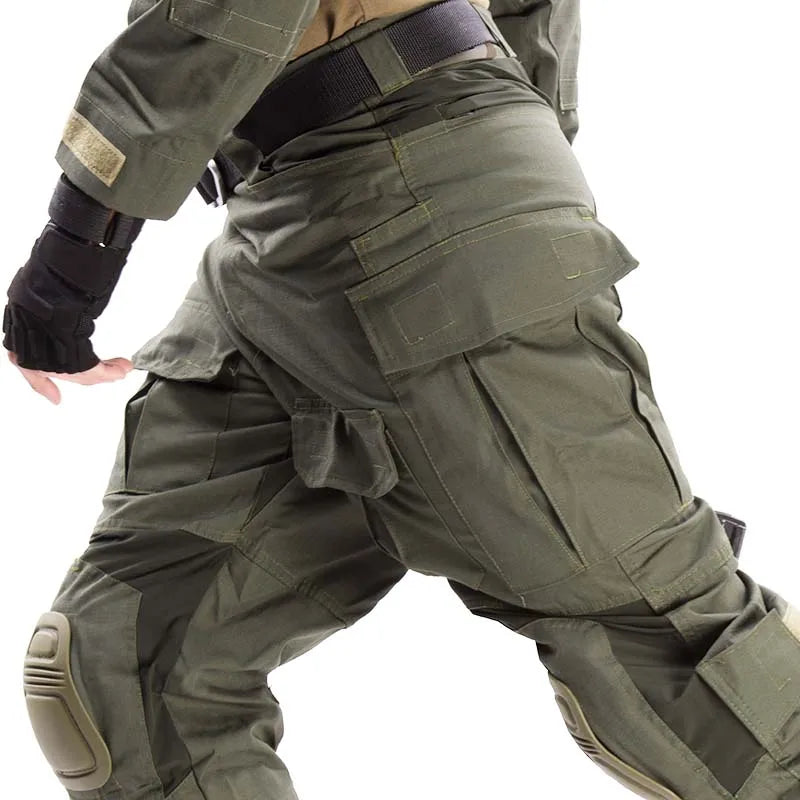 G3 Tactical Pants Camo Hunting Pants Multicam Mens Duty Cargo Trousers Trainning Shooting Pant Men Clothing Water Repellent