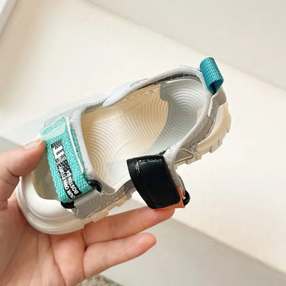 Kids Fashion Sport Sandals Girls Boys New Summer Casual Outdoor Non Slip Sole Sandals Lightweight Comfortable Design Beach Shoes