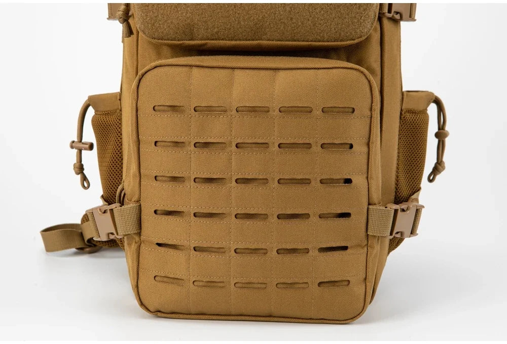 25L/45L Tactical Backpack for Men and Women Outdoor Survival Bug Out Bag Small School Rucksack Hking with Bottle Holder