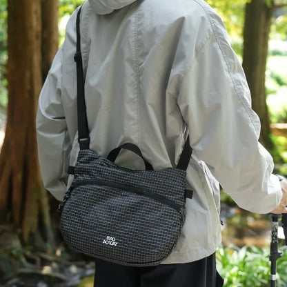 Nylon Cloth Daily Commute Messenger Bag Lightweight Hand Bag Sports Shoulder Bag Casual Anti-splashing Messenger Bag