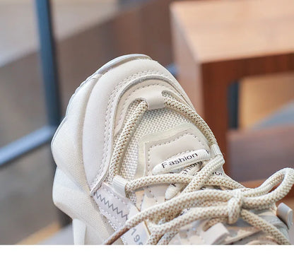 Children's Autumn Versatile Sports Shoes Fashion Causal School Kids Running Sneakers Breathable Non-slip Boy Girl Leisure Shoes